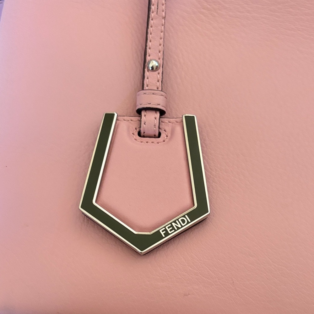Fendi Light Pink Satchel Silver Hardware 8x11x5 - Picture 4 of 17